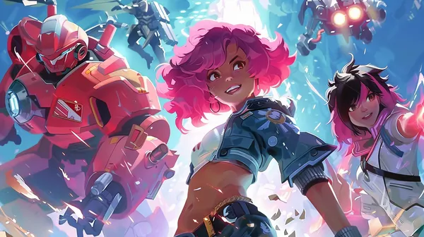img of "Battle Crush A New Action Battle Brawler Set to Launch in Spring 2024"