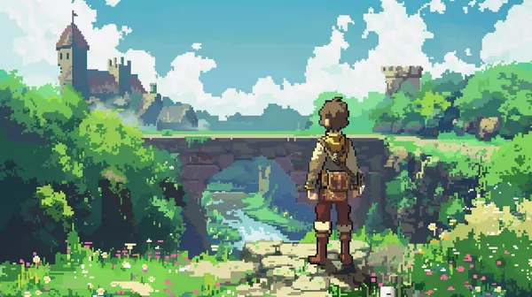 img of "Genso Chronicles A New Pixel Art JRPG Adventure Begins"