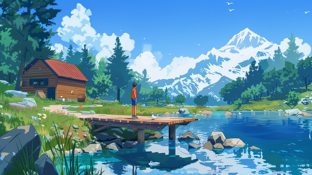 img of "Lake A Cozy Open-World Game Now on Nintendo Switch"