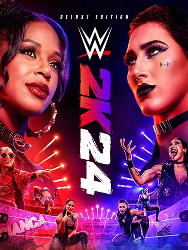 img of "WWE 2K24 Deluxe Edition A New Era of Wrestling Gaming Experience"